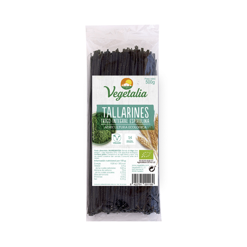 Tallarines de espirulina 500g ECO