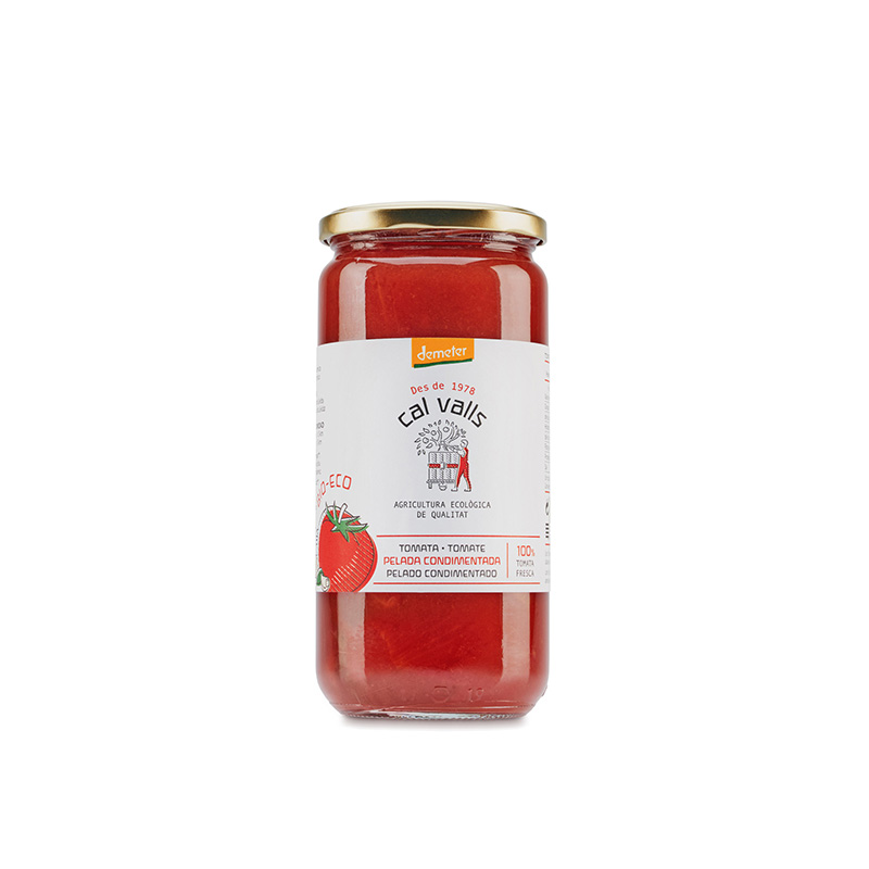 Tomate entero Pelado 660g ECO