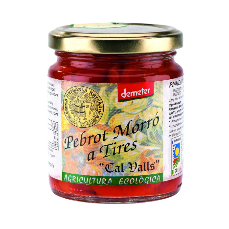 Pimiento morrón tiiras 185g ECO