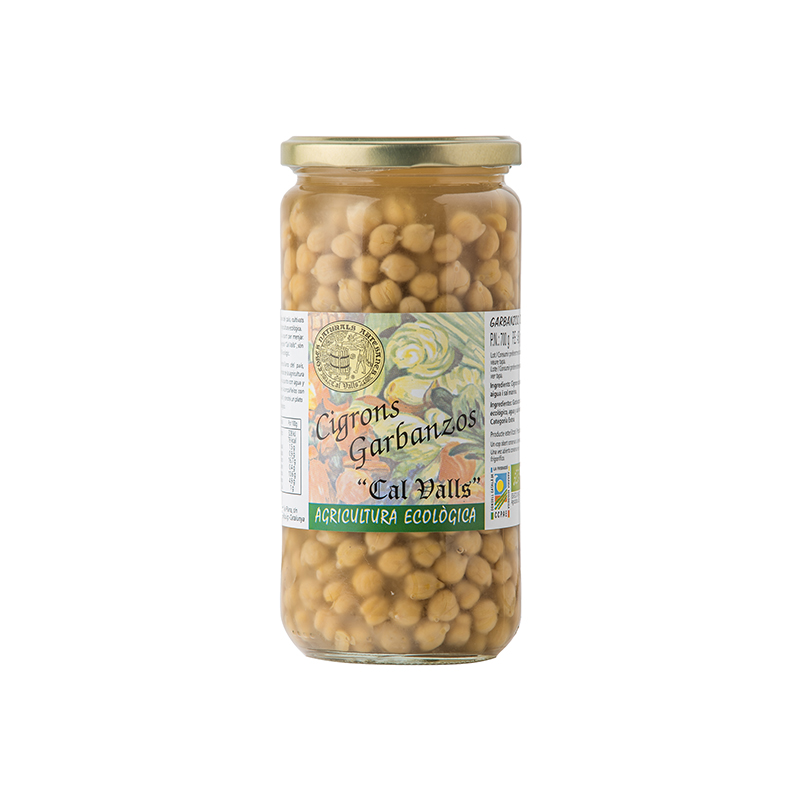 Garbanzos cocidos 450g ECO