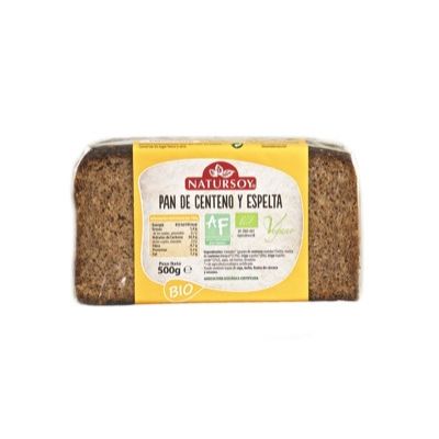 Pan de centeno y espelta 500g ECO