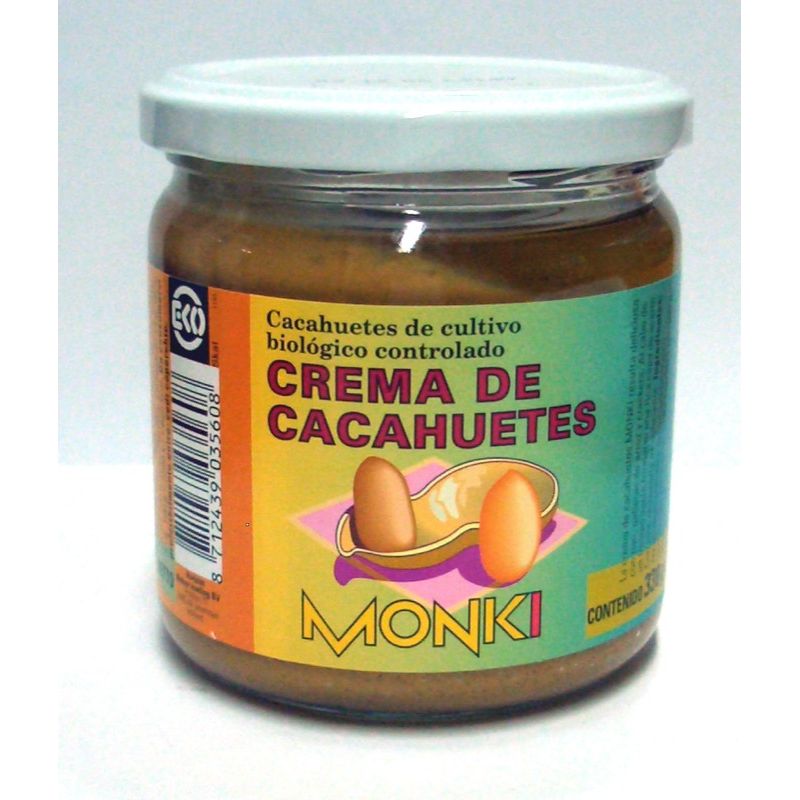 Crema de cacahuetes 330g ECO