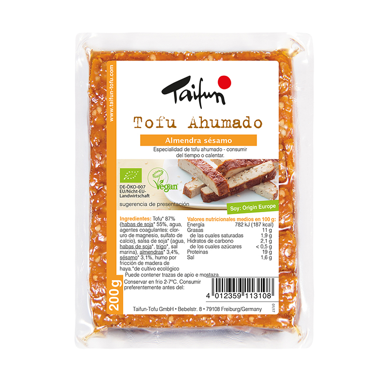 Tofu ahumado almendra sésamo ECO