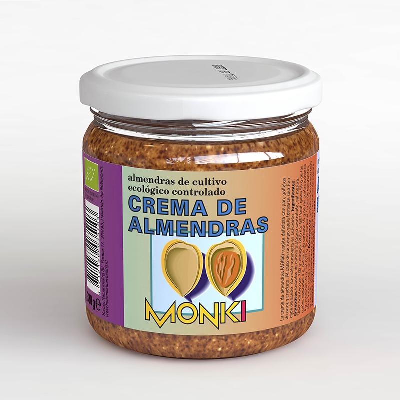 Crema de almendras 330g ECO