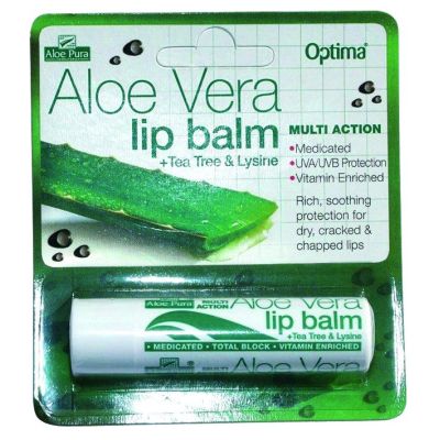 Protector labial de aloe vera