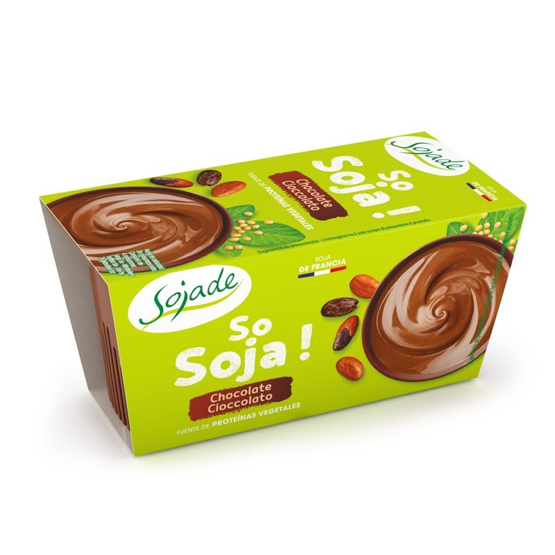 Postre de soja con chocolate ECO