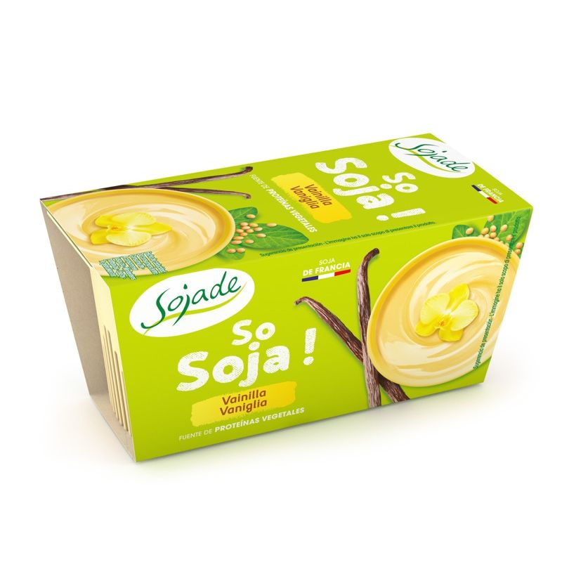 Postre de soja con vainilla ECO