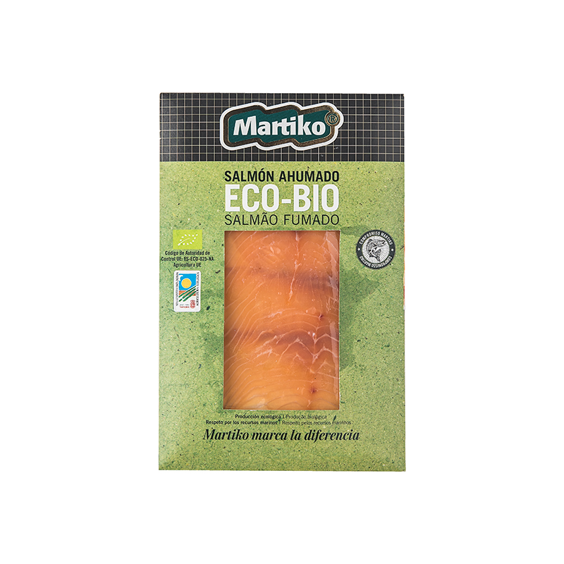 Salmón ahumado 80g ECO