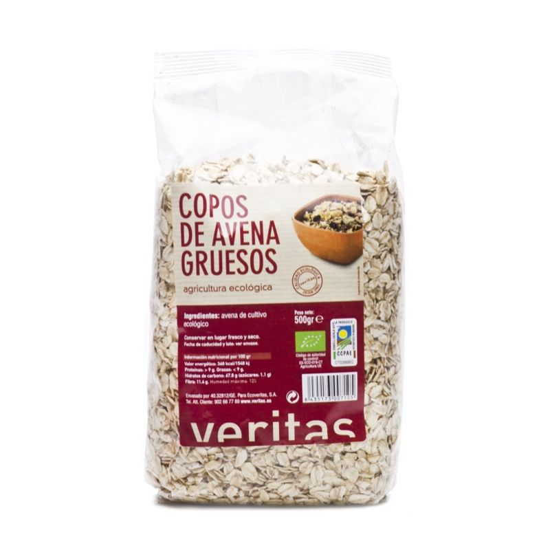 Copos de avena gruesos 500g ECO