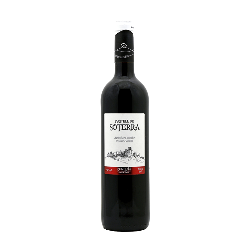 Vino tinto Penedès 75cl ECO