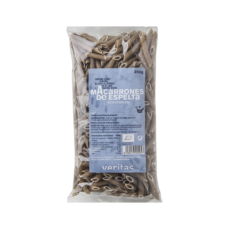 Macarrones de espelta 250g ECO