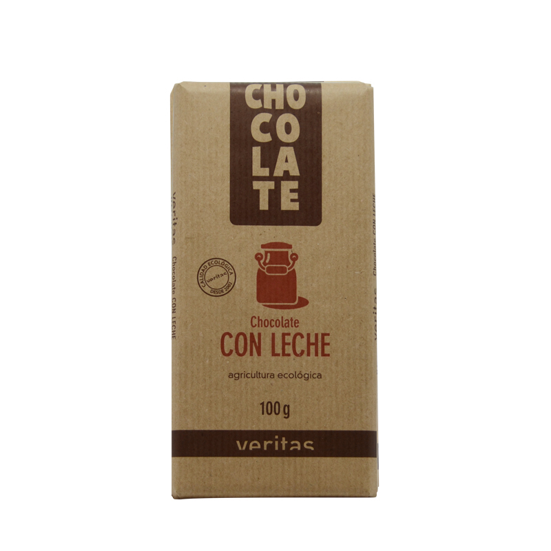 Chocolate con leche 100g ECO