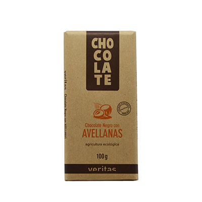 Chocolate de avellanas 100g ECO