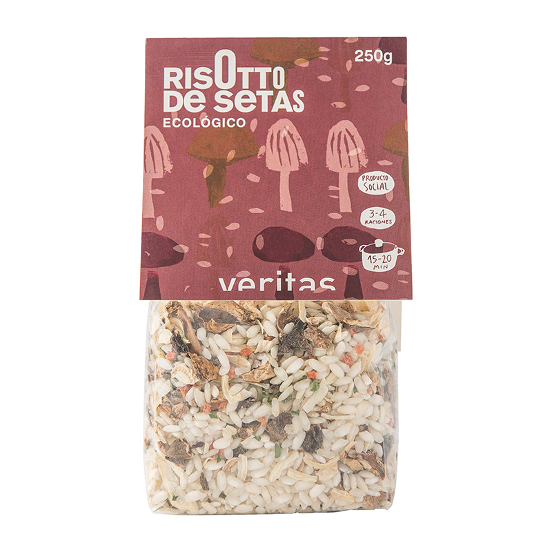 Risotto amb bolets 250g ECO