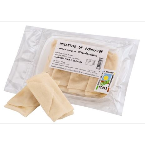 Rotllets de formatge 200g ECO