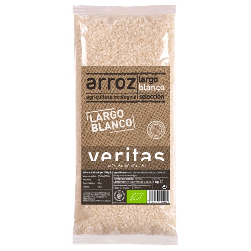 Arroz largo blanco 1kg ECO