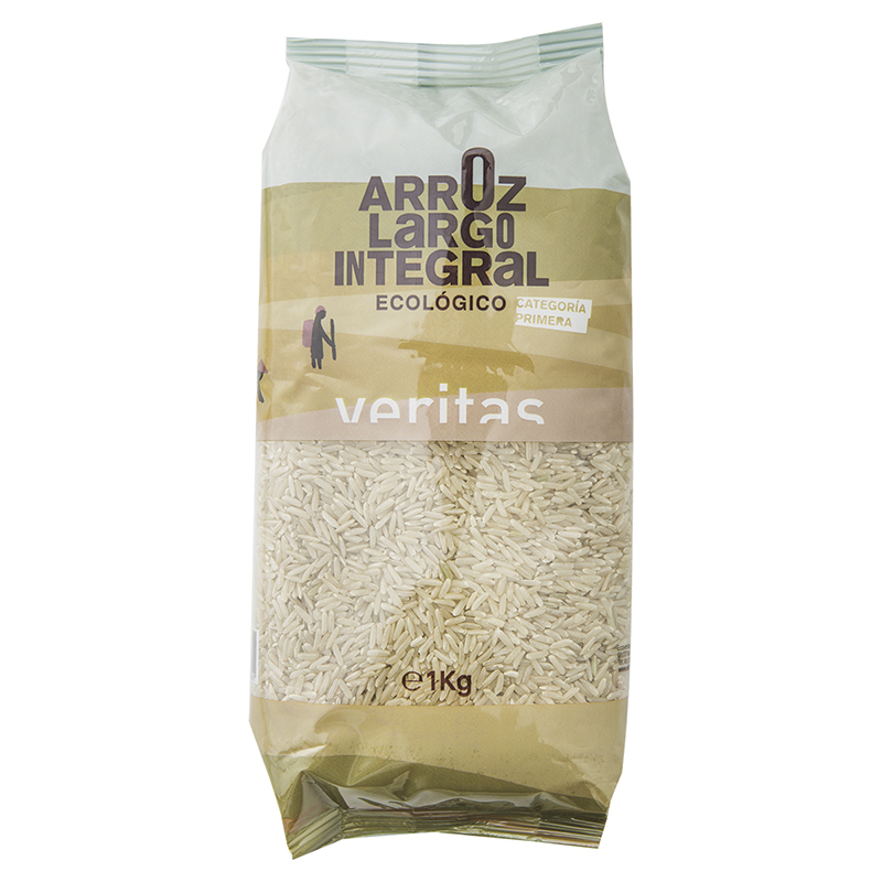 Arròs integral llarg 1kg ECO