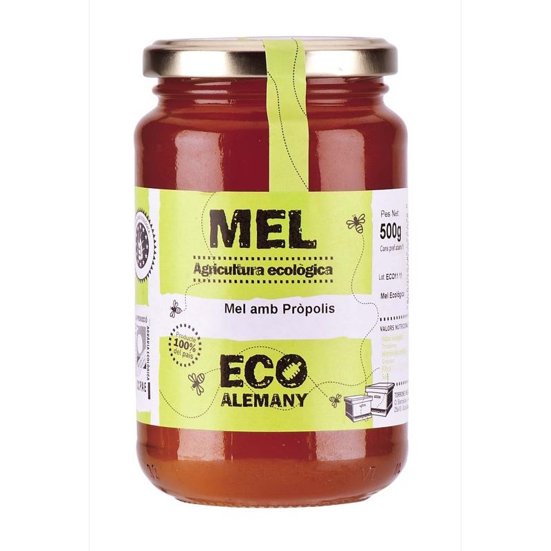 Miel con propóleo 500g ECO