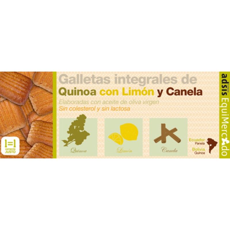 Galletas quinoa c/limon y ca. ECO