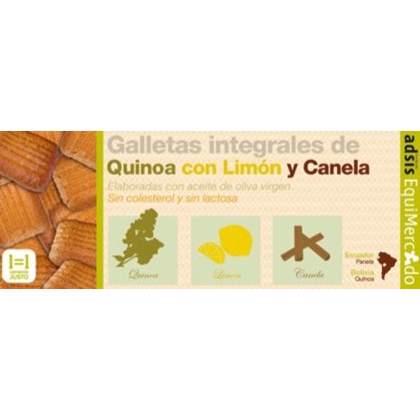 Galletas quinoa c/limon y ca. ECO