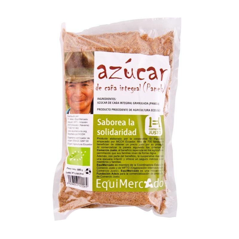 Azúcar caña integral 500g ECO