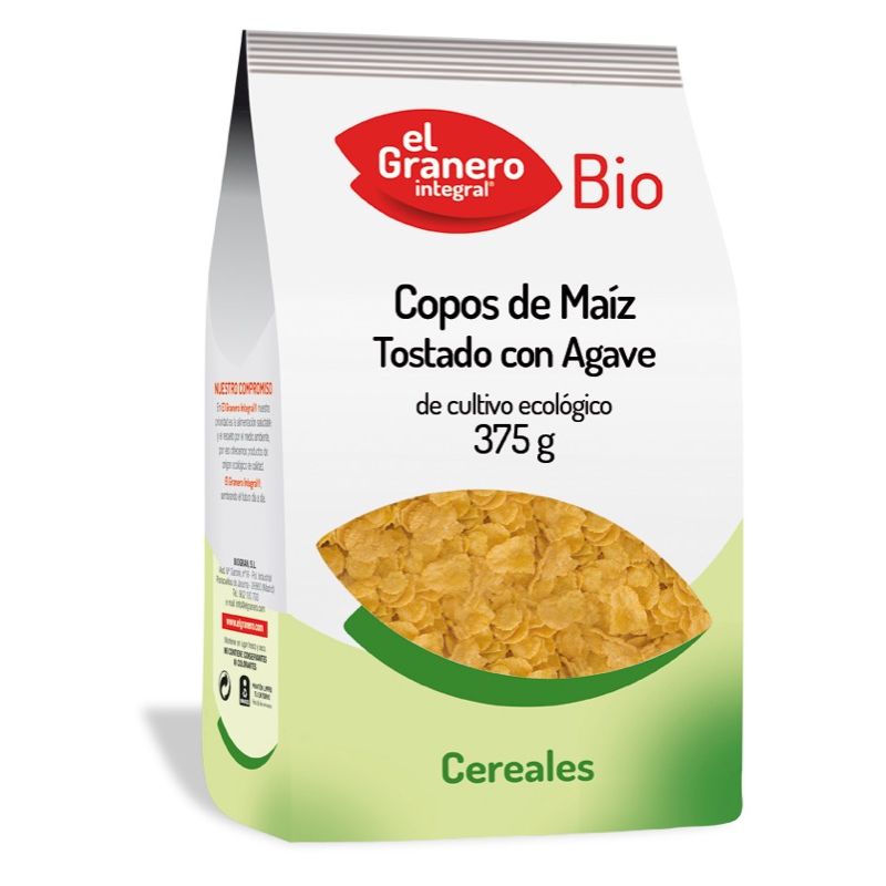 Copos de maíz c/sirope ágave ECO