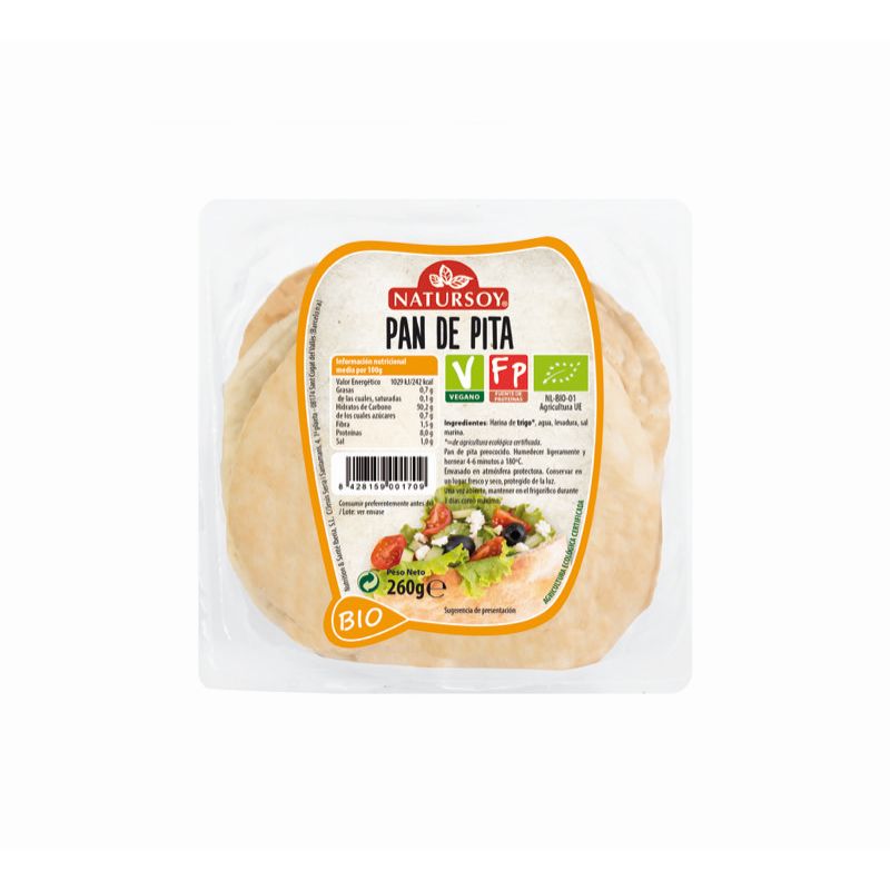 Pa de pita 250g ECO