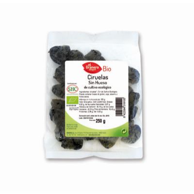 Prunes seques sense os 250g ECO