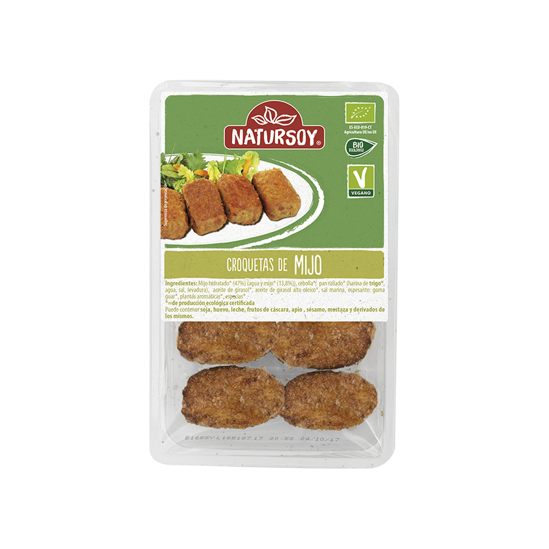 Croquetas vegetales mijo 250g ECO