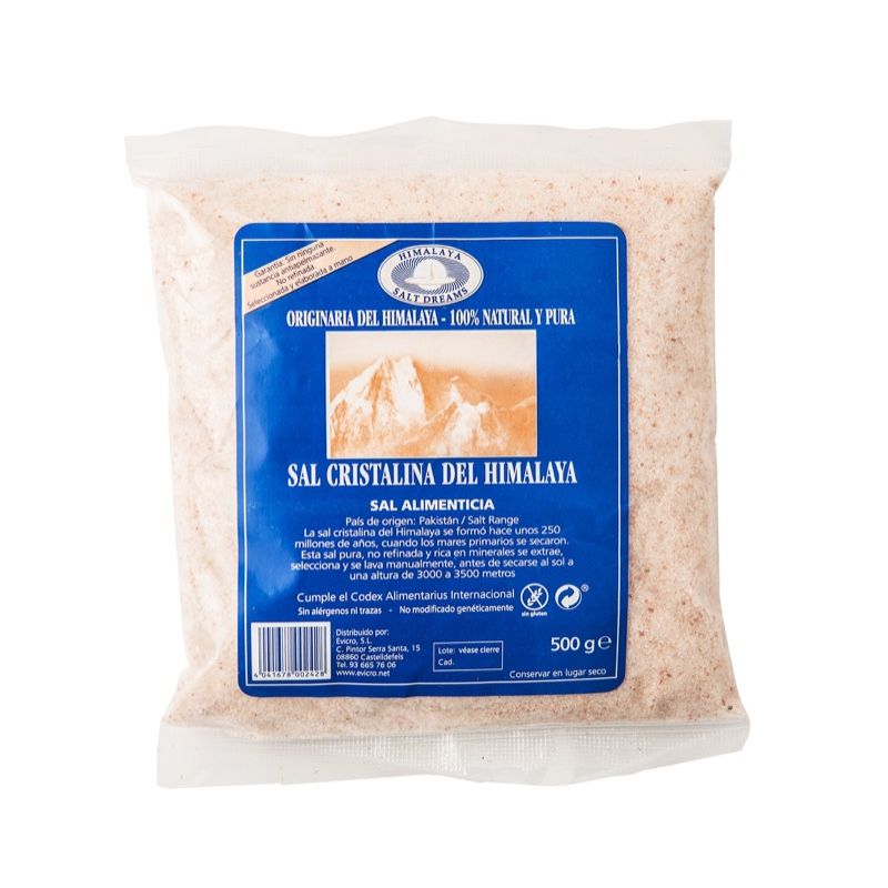 Sal Himalaya molida rosa 500g ECO