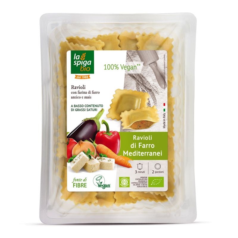 Ravioli vegano espelta 250g ECO