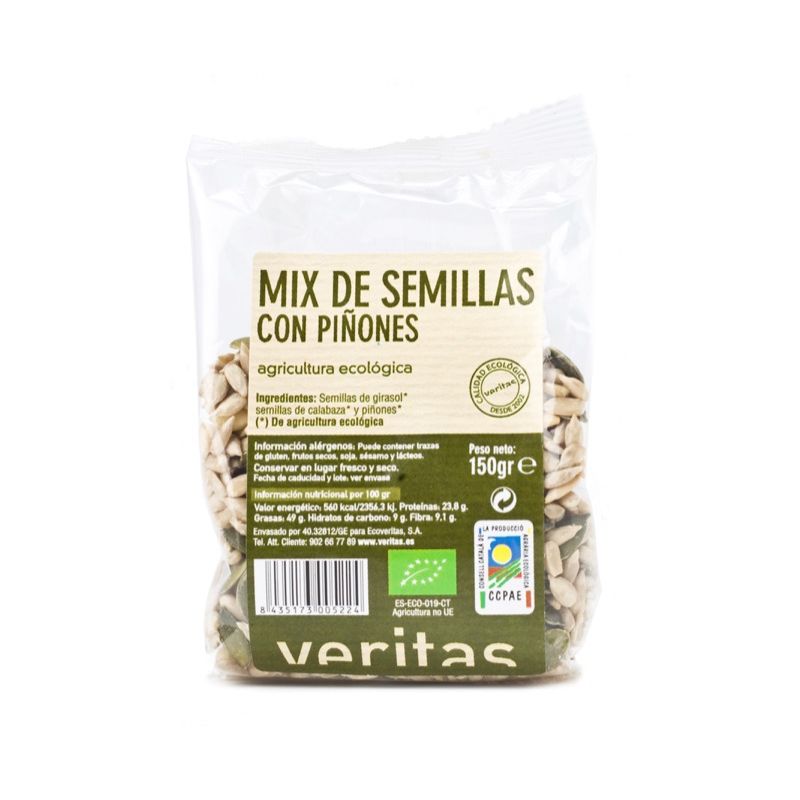 Mix semillas y piñones 150g ECO