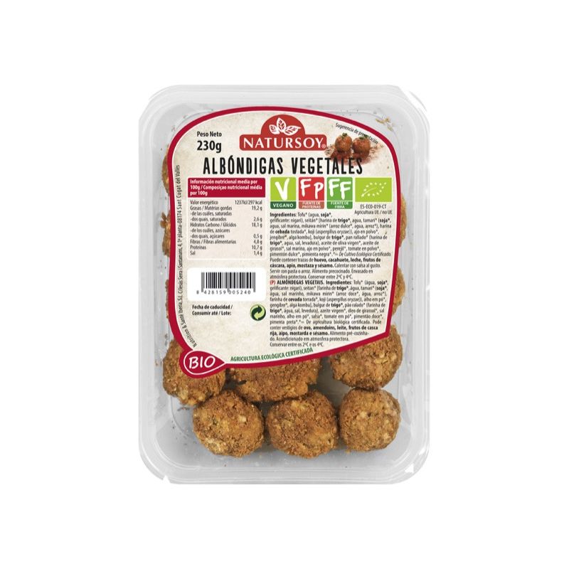 Albóndigas vegetales 230g ECO