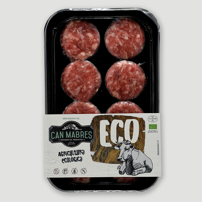 Hamburguesa mini 6x50g ECO