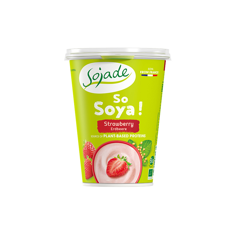 Postre Soja de Fresa 400g ECO