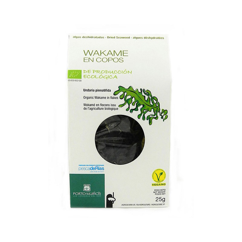 Alga Wakame flocs 100g ECO