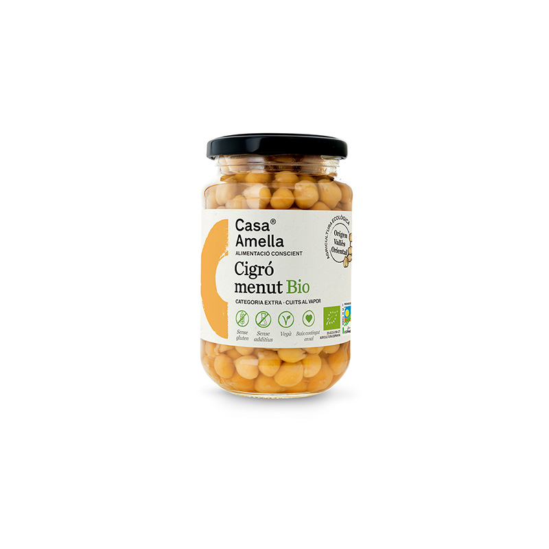 Garbanzos cocidos 230g ECO