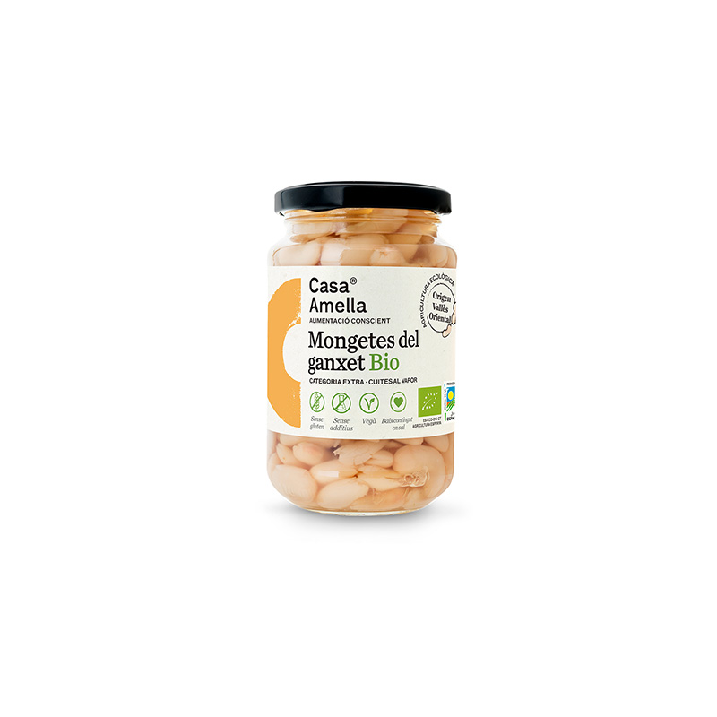 Mongetes Ganxet cuites 230g ECO