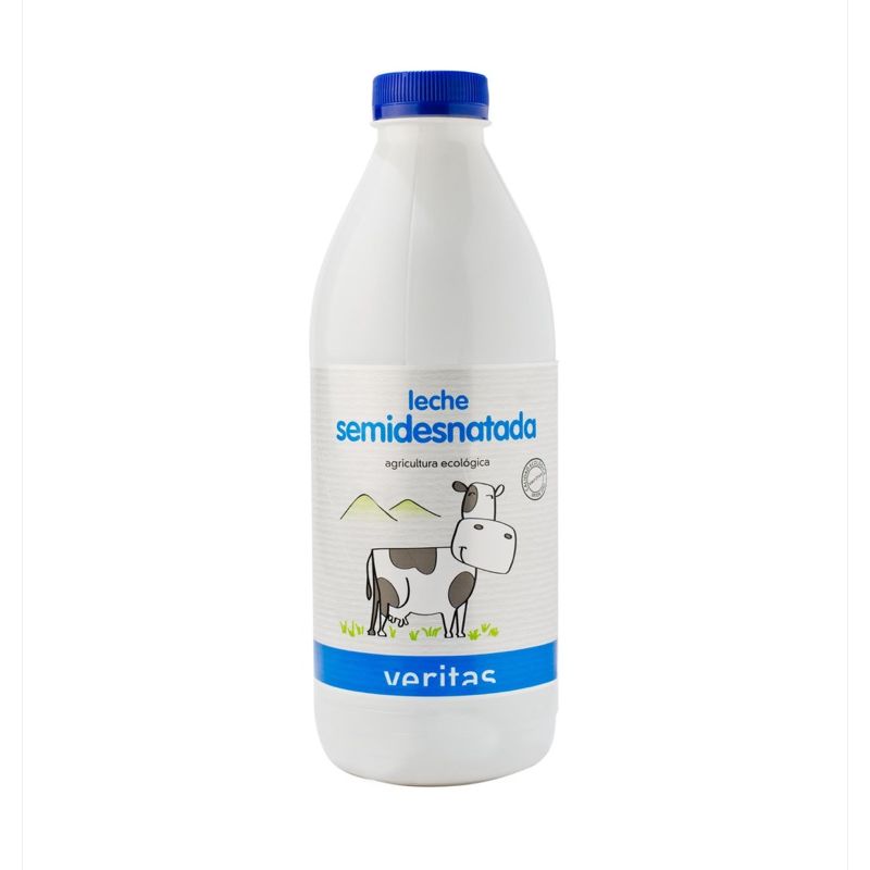 Leche semidesnatada 1l ECO