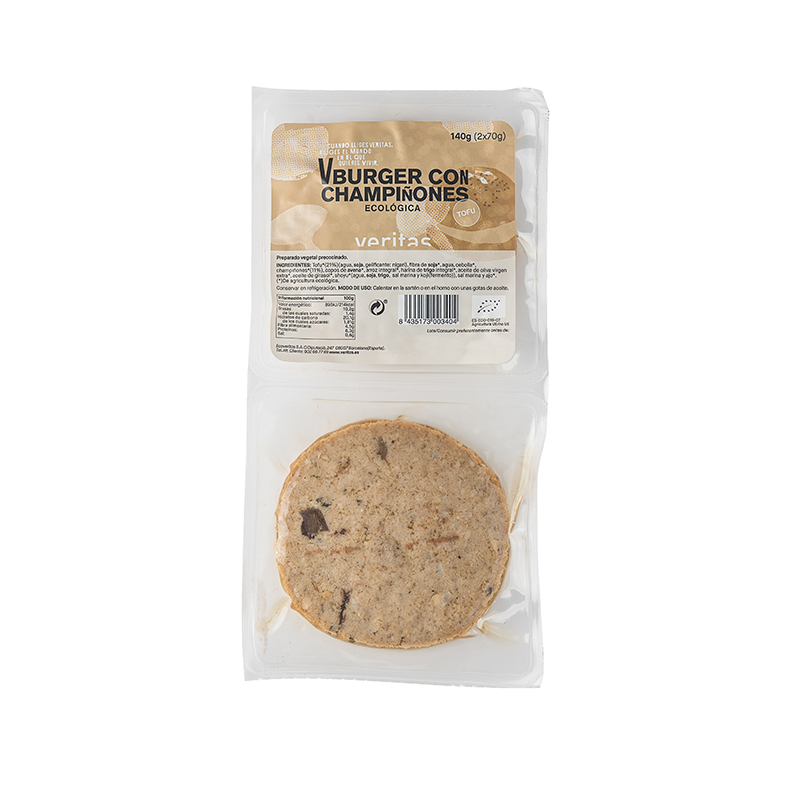 Hamburguesa xampinyons 140g ECO