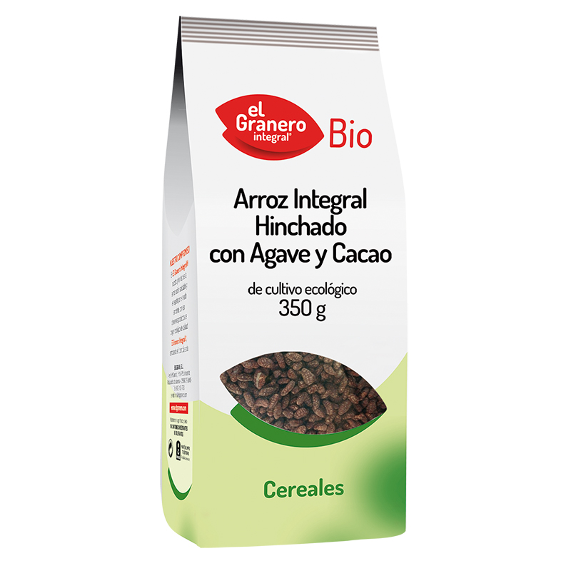 Arroz hinchado cacao y agave ECO