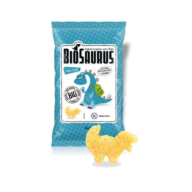 Snack maiz Biosaurius 50g ECO