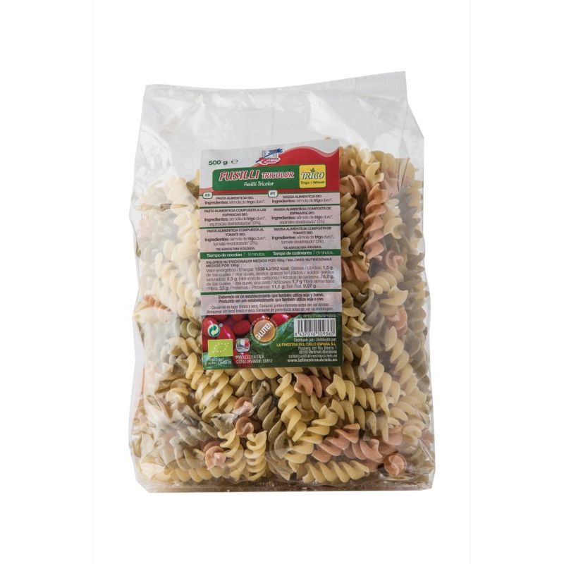 Fusilli Tricolor 500g ECO