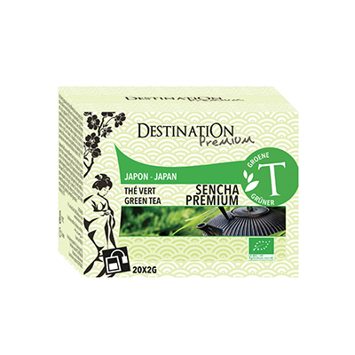 Te verde sencha Japón 20x2g ECO