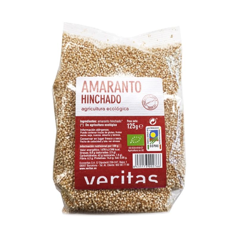 Amaranto inflat 125g ECO