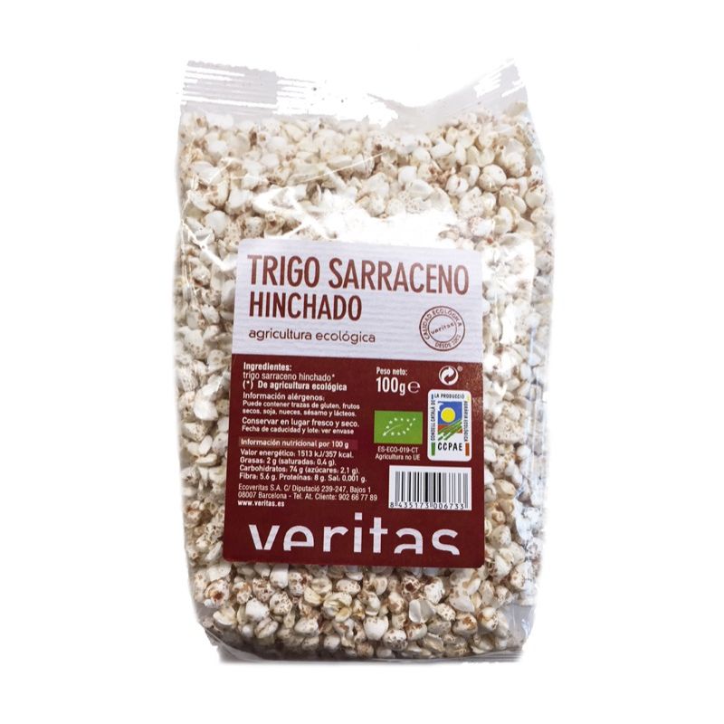 Trigo sarraceno hinchado 100g ECO