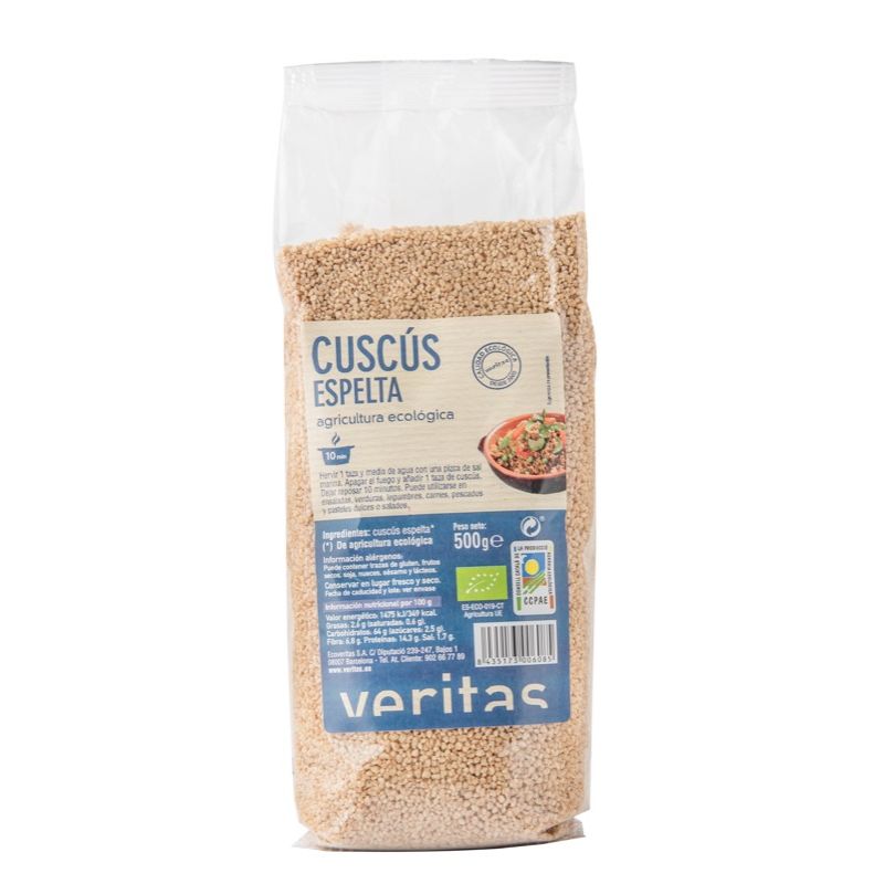 Cuscús de espelta 500g ECO