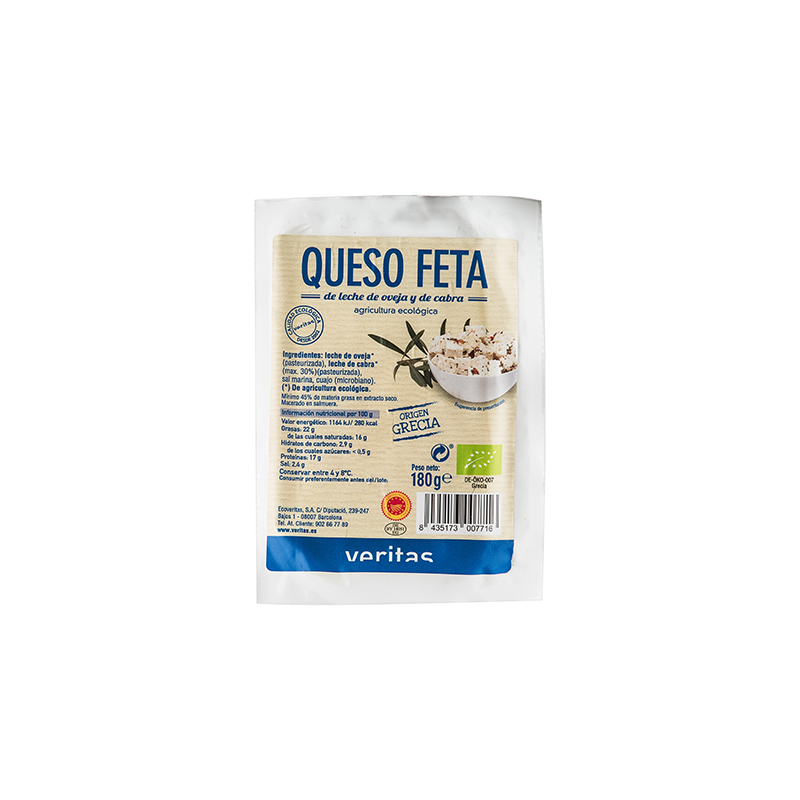 Formatge Feta 180g ECO