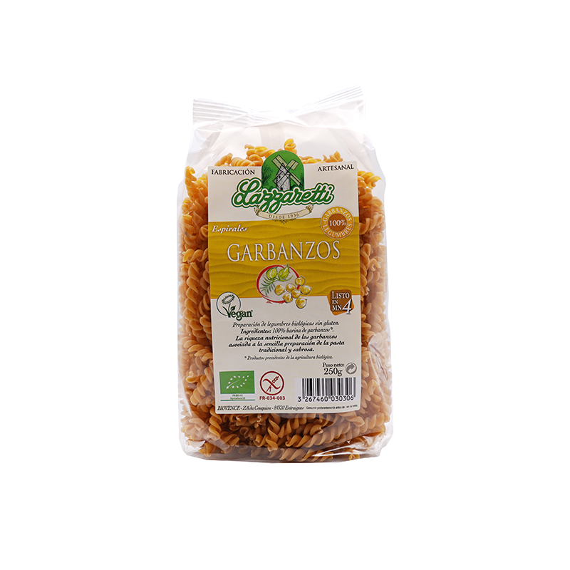 Espirals de cigrons 250g ECO