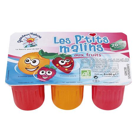 Peques sabores natural 6x60g ECO